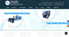 Desktop Screenshot of paper-bag-making-machine.com
